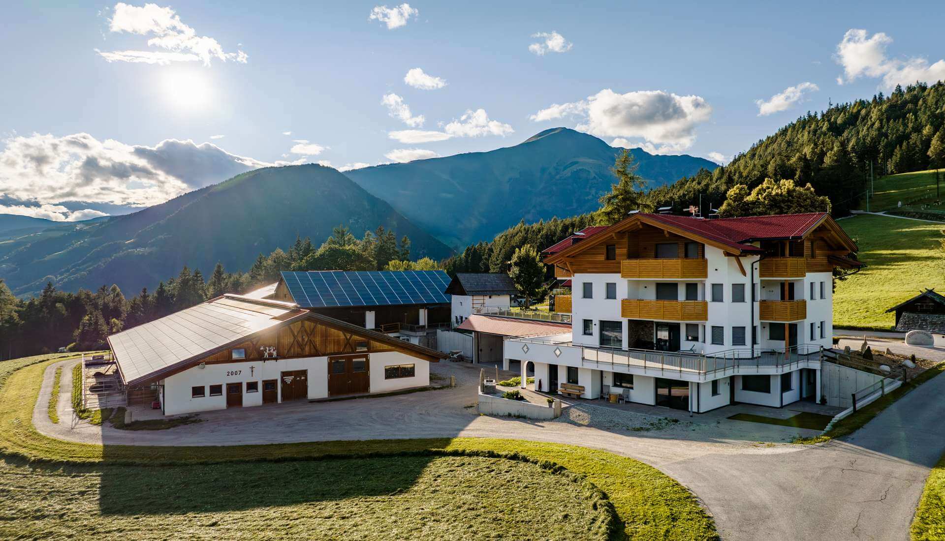 Ferienwohnungen auf dem Bauernhof Terenten - Pustertal / Südtirol